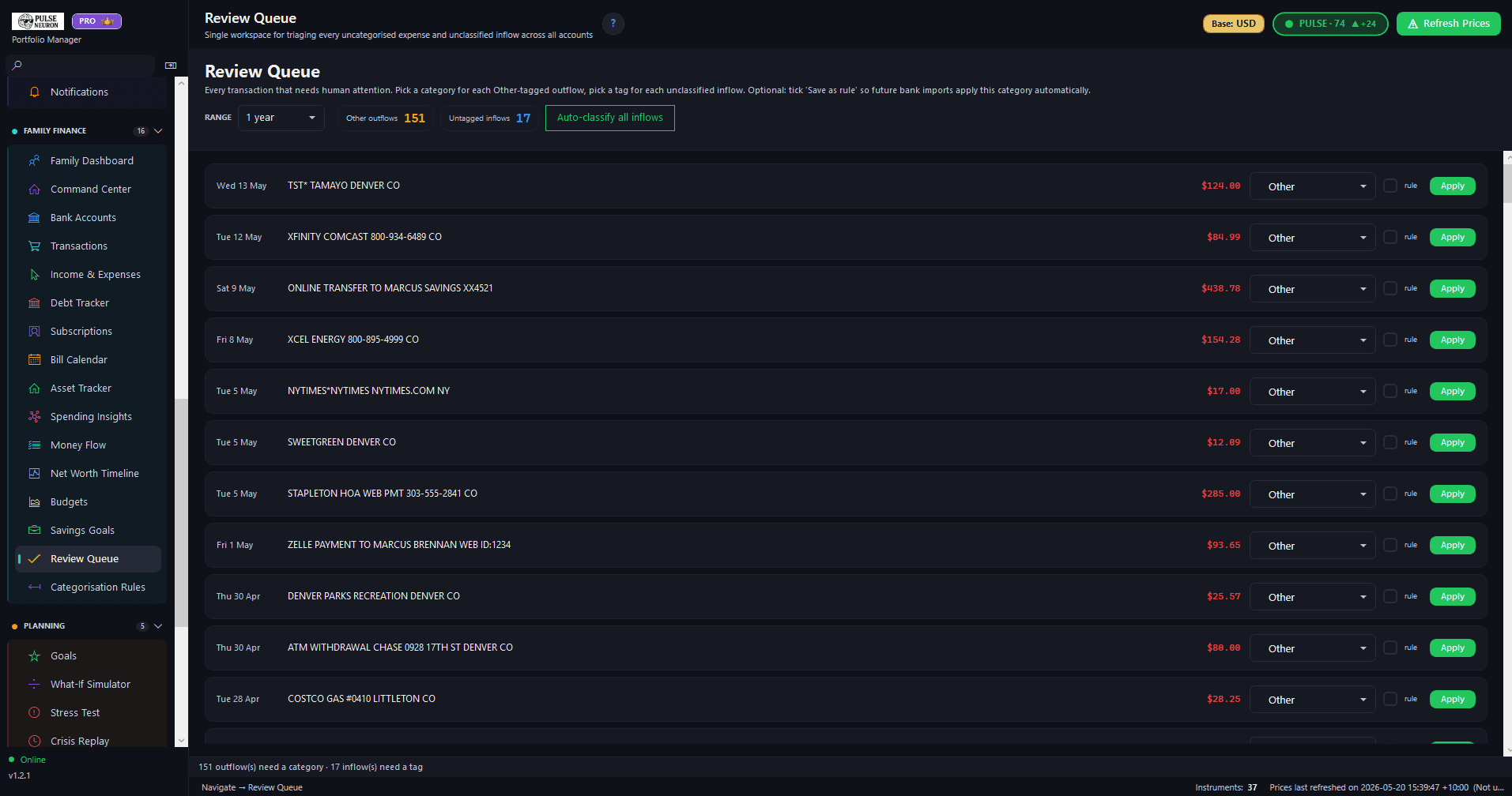 Review Queue