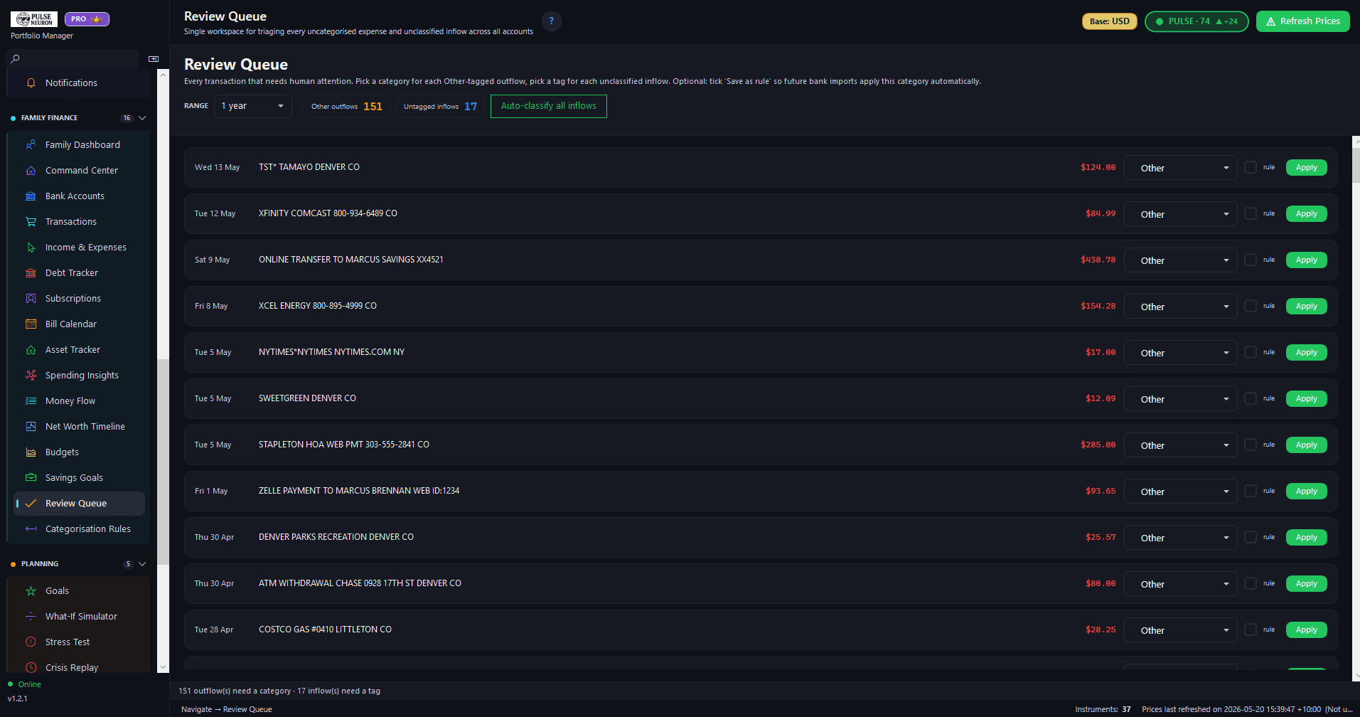Review Queue